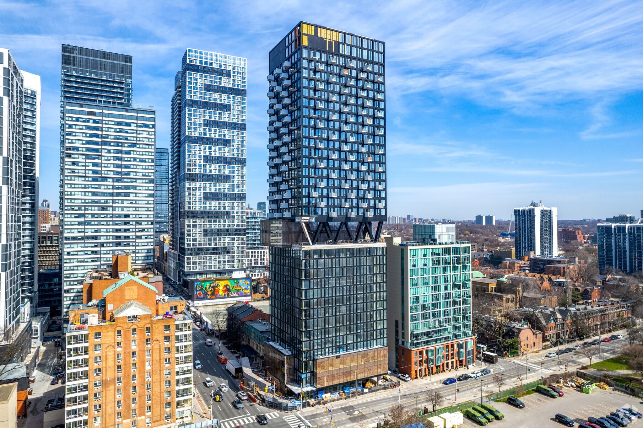 Modern building architecture